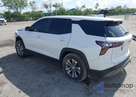 2025 Chevrolet Equinox Fwd Lt из США, поврежденный, VIN 3GNAXHEGXSL135651